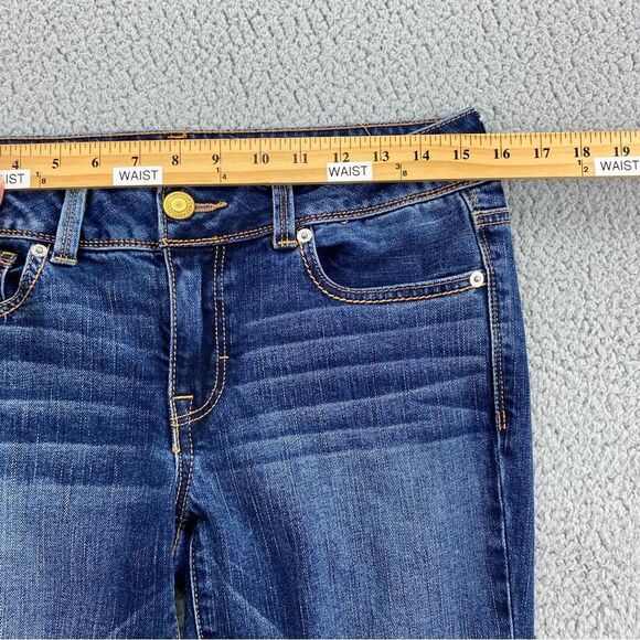 American Eagle Women's Kick Boot Back Flap Pockets Jeans  |  Size:  8 Regular - Picture 9 of 16